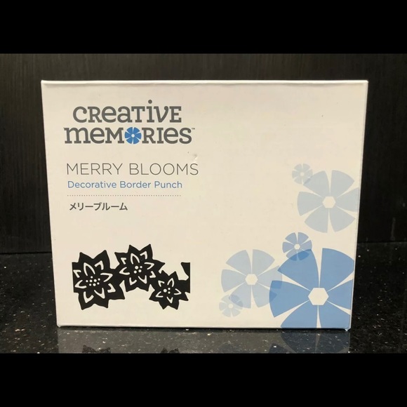 Creative Memories Merry Blooms Poinsettia Standalone Decorative Border Punch NEW - Picture 2 of 9